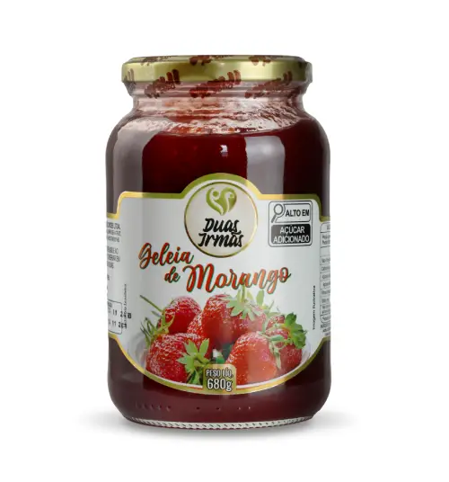doces duas irmas geleia de morango